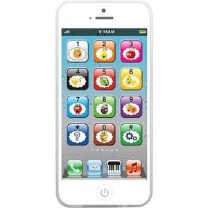 Toy Learning Play Cell Phone with 8 Functions and Dazzling Lights Interactive